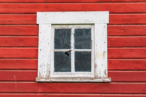 Wilson, Emily M. 아티스트의 Latah-Washington State-USA-White framed window in a red barn작품입니다.